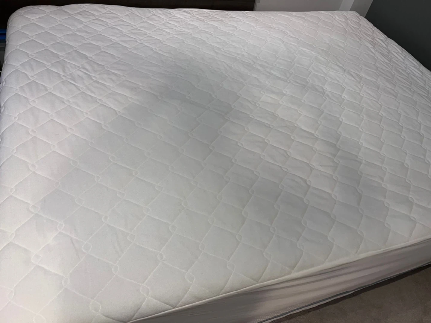 Queen size mattress with protector - photo 4