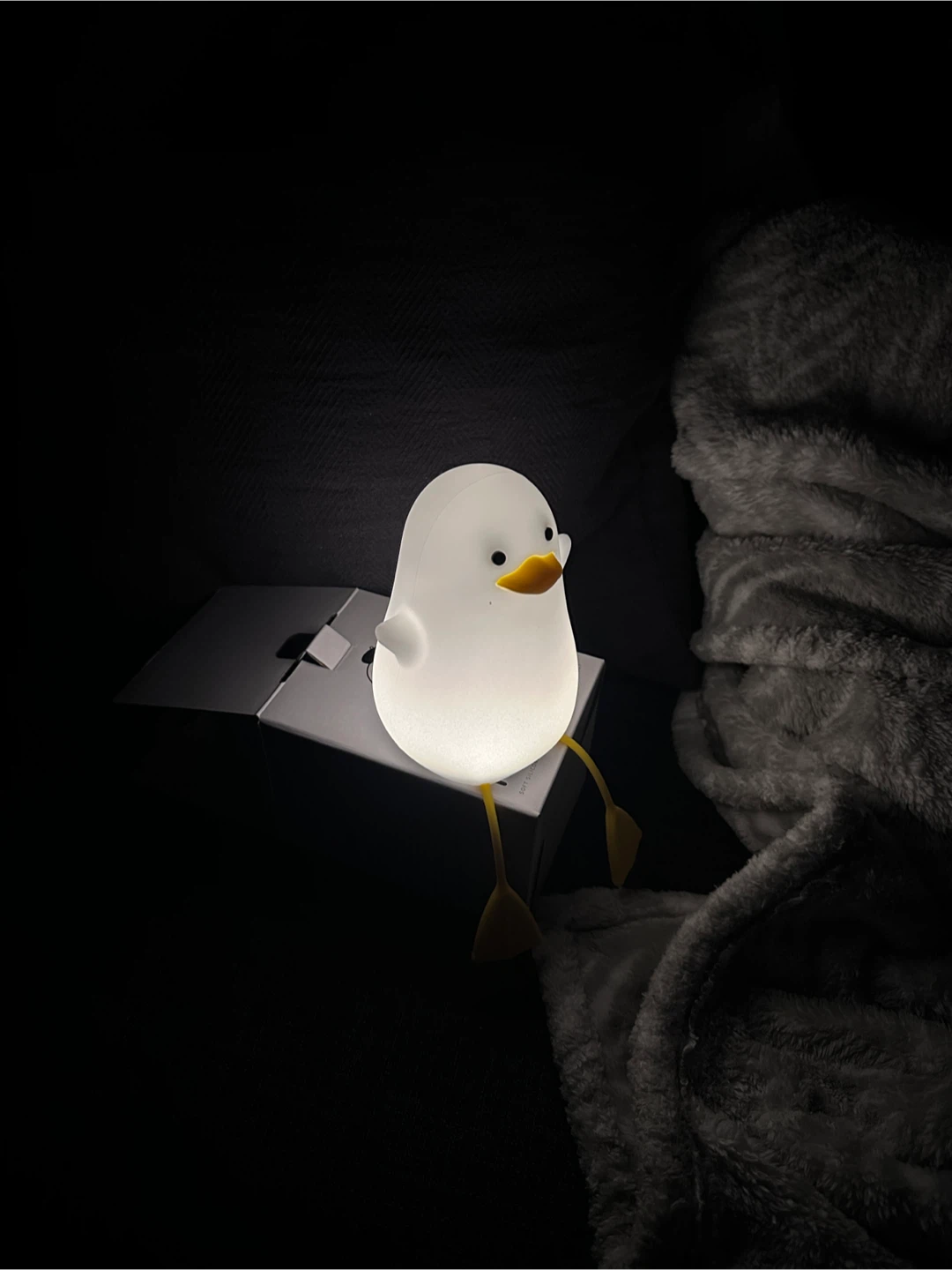 NEW Soft Silicone Duck Night Light