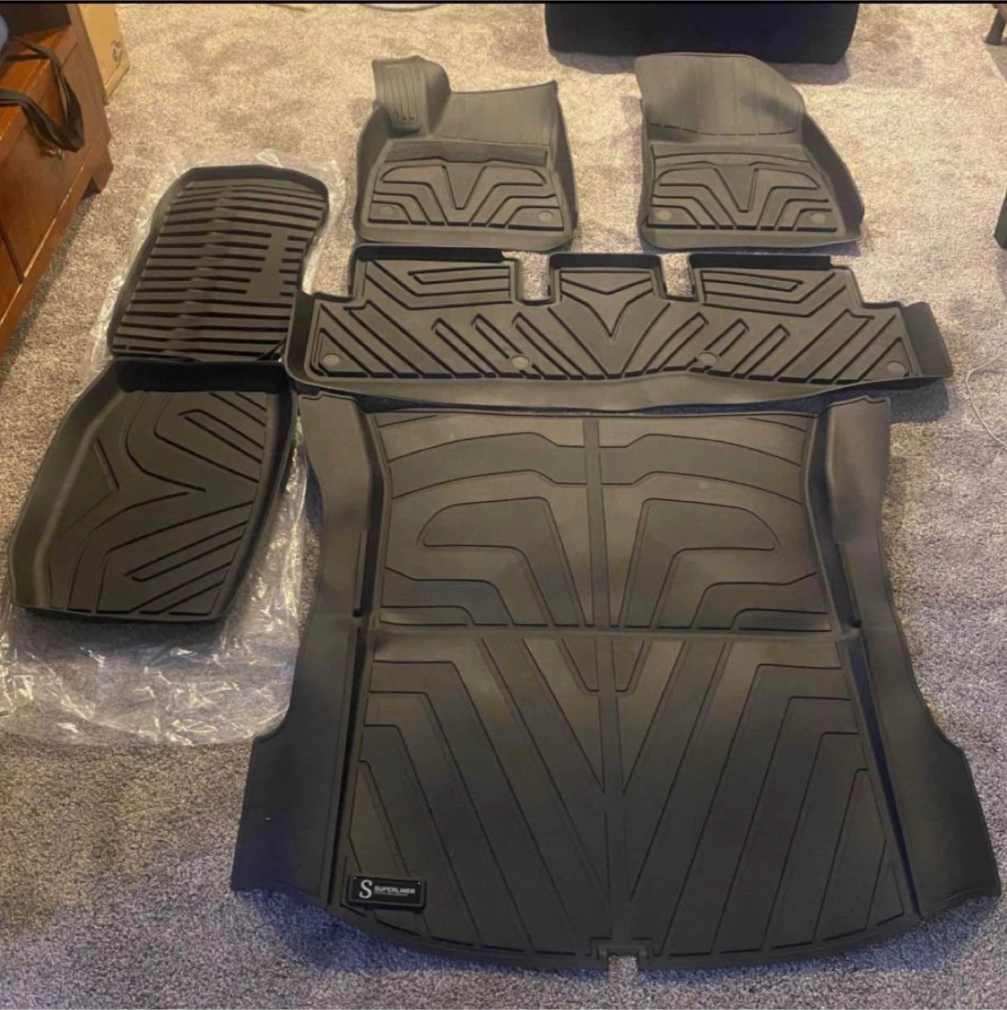 Tesla Model 3 Highlander 24-26 All Weather Floor Liners