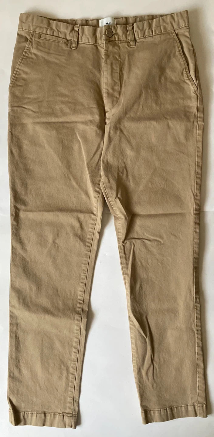 H&M Slim Fit Chinos - Khaki