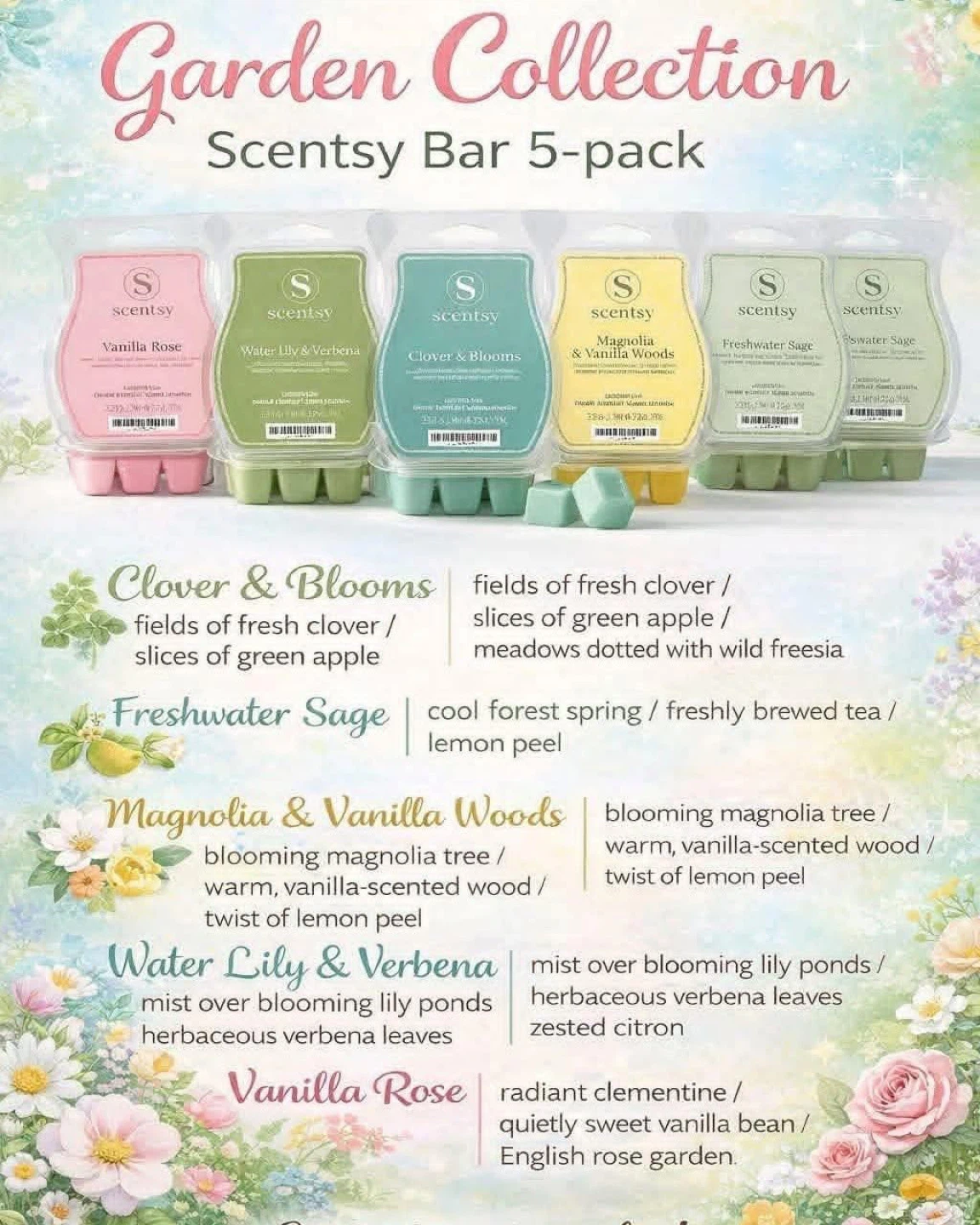 Scentsy Garden Collection