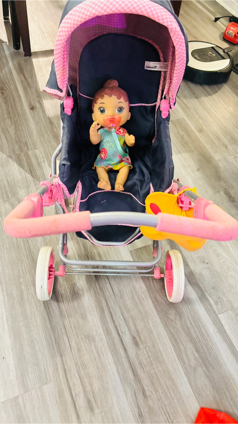Doll Stroller with Baby Doll