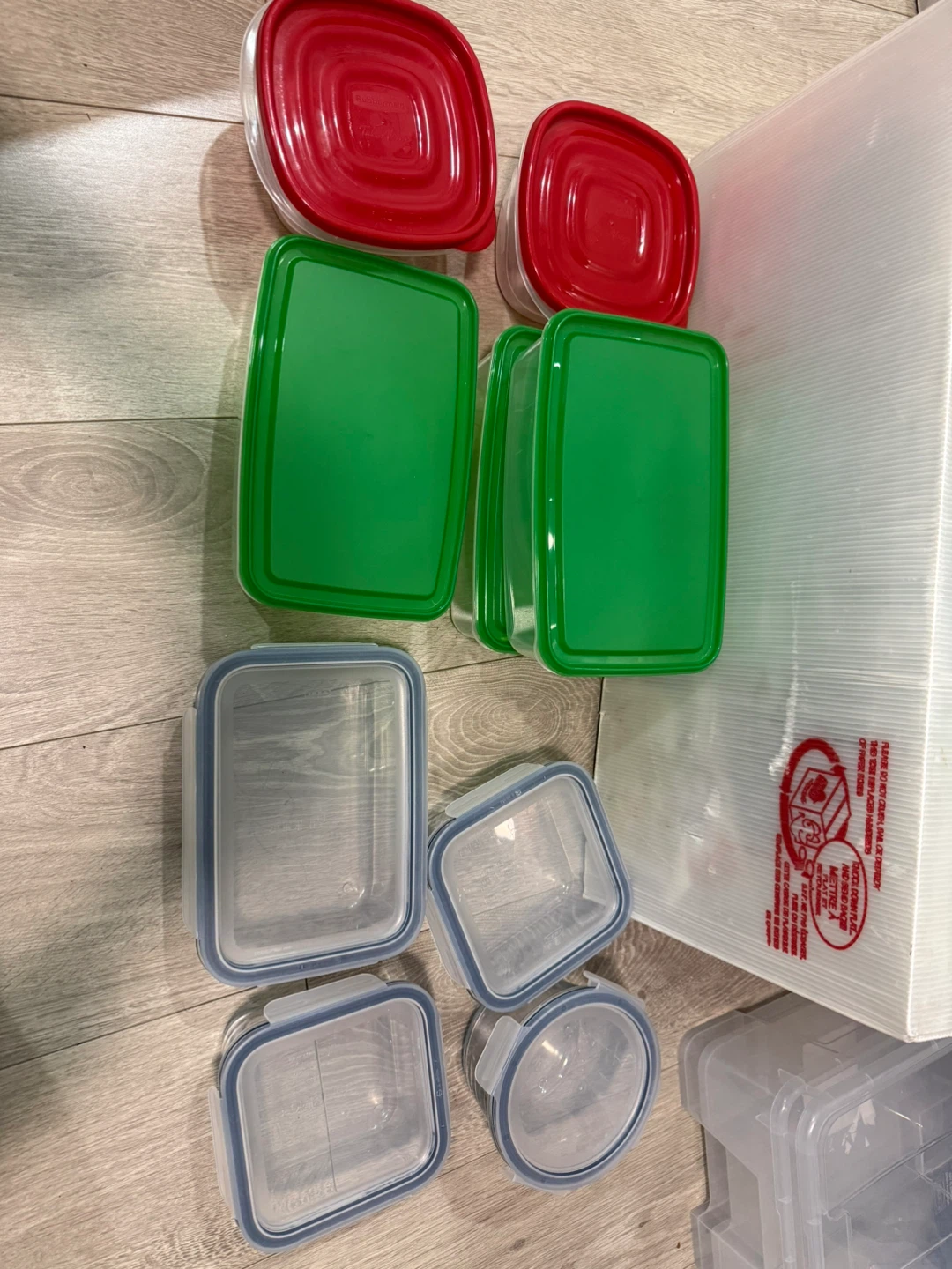 TOPMART Air-Tight Food Storage Container Set - 24 Piece Set