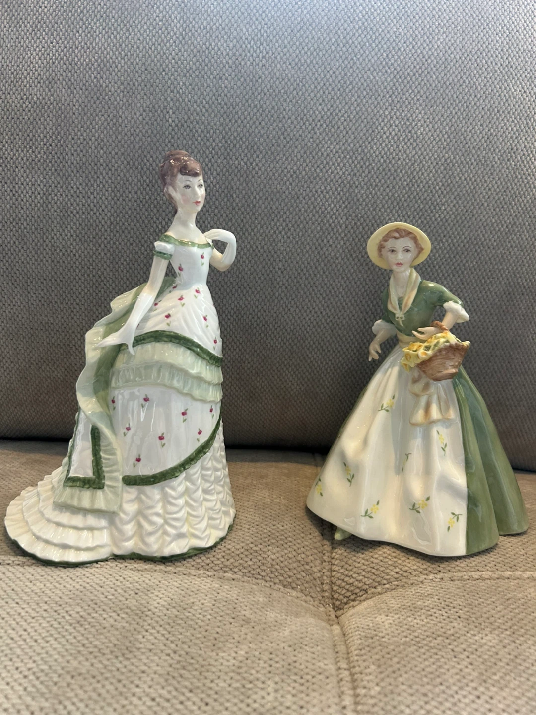 Two Porcelain Figurines Ladies