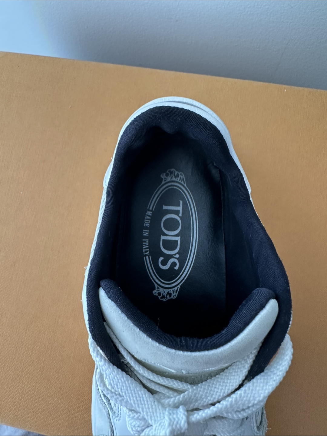 TOD'S White Leather & Mesh Sneakers - photo 4