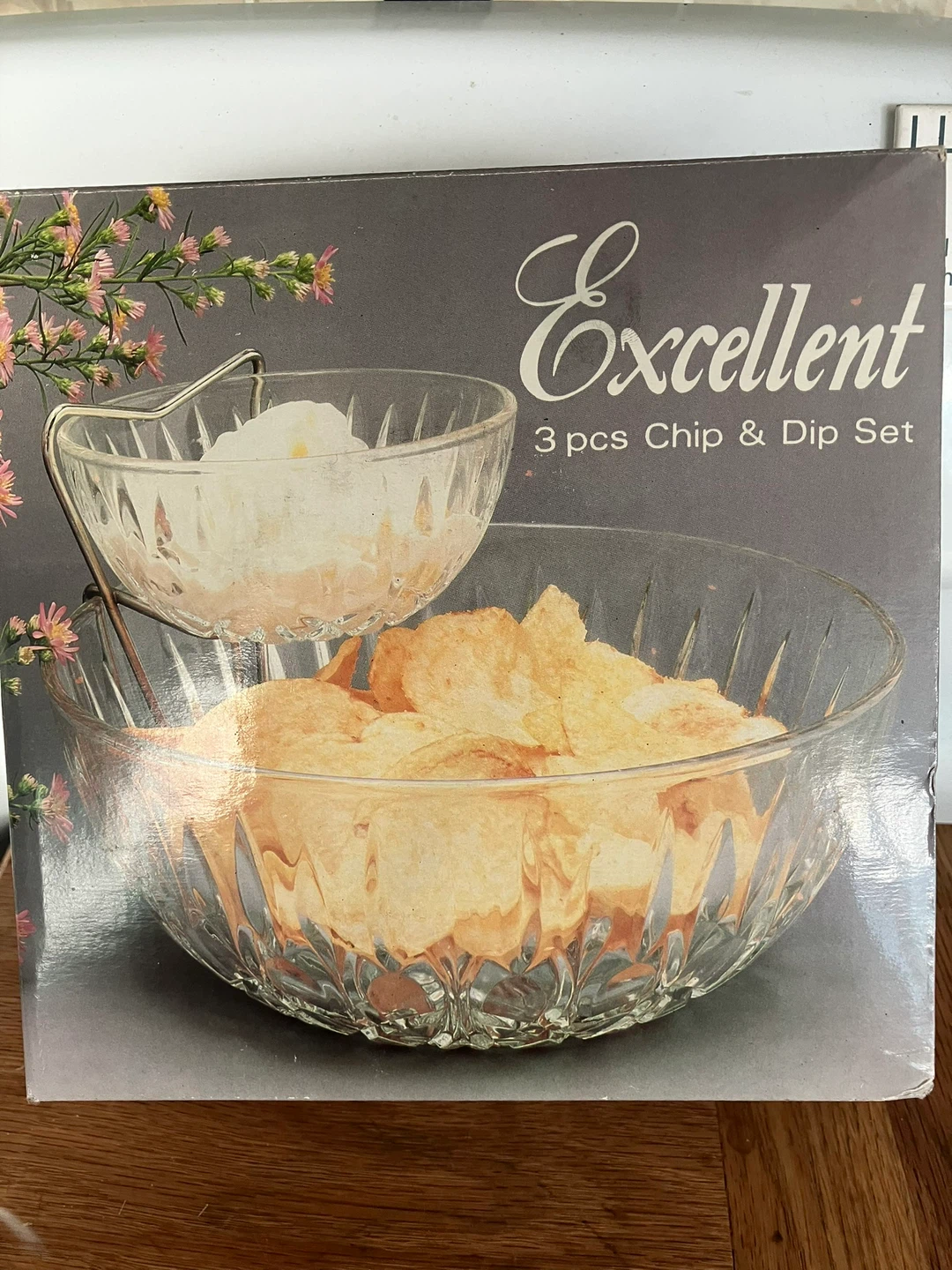 Excellent 3 pcs Chip & Dip Set