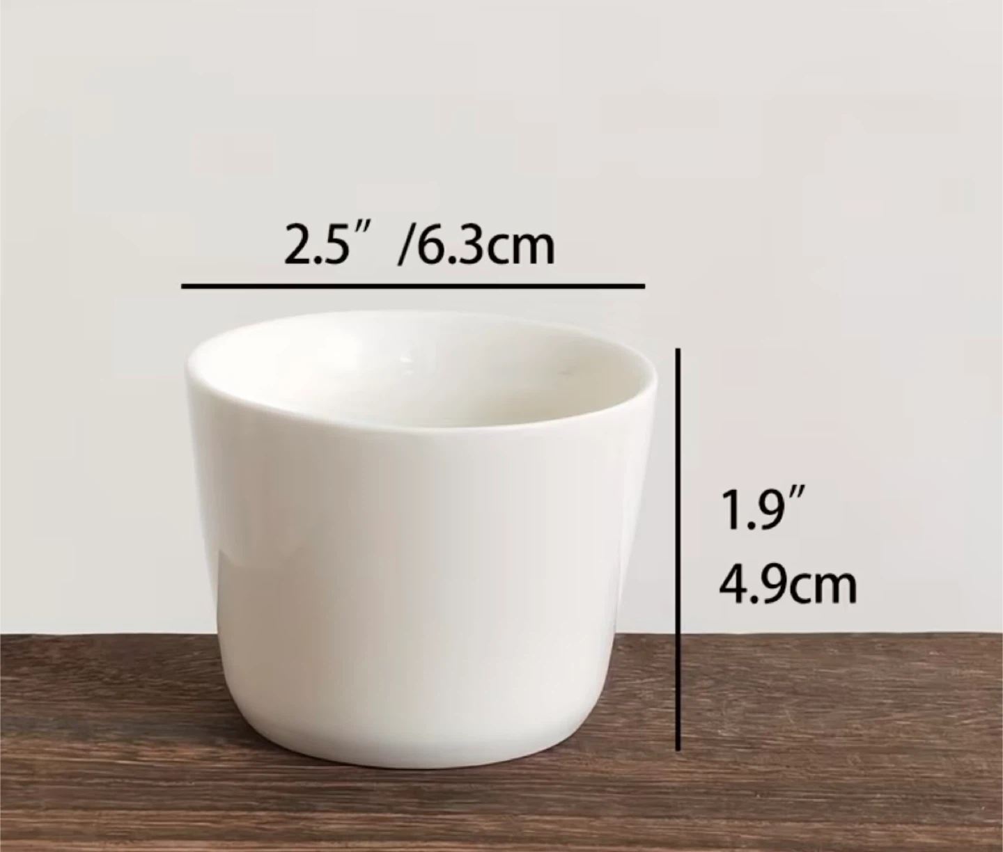 6/12pcs White Pots Ceramic Succulent Planter Flower Pot - photo 3
