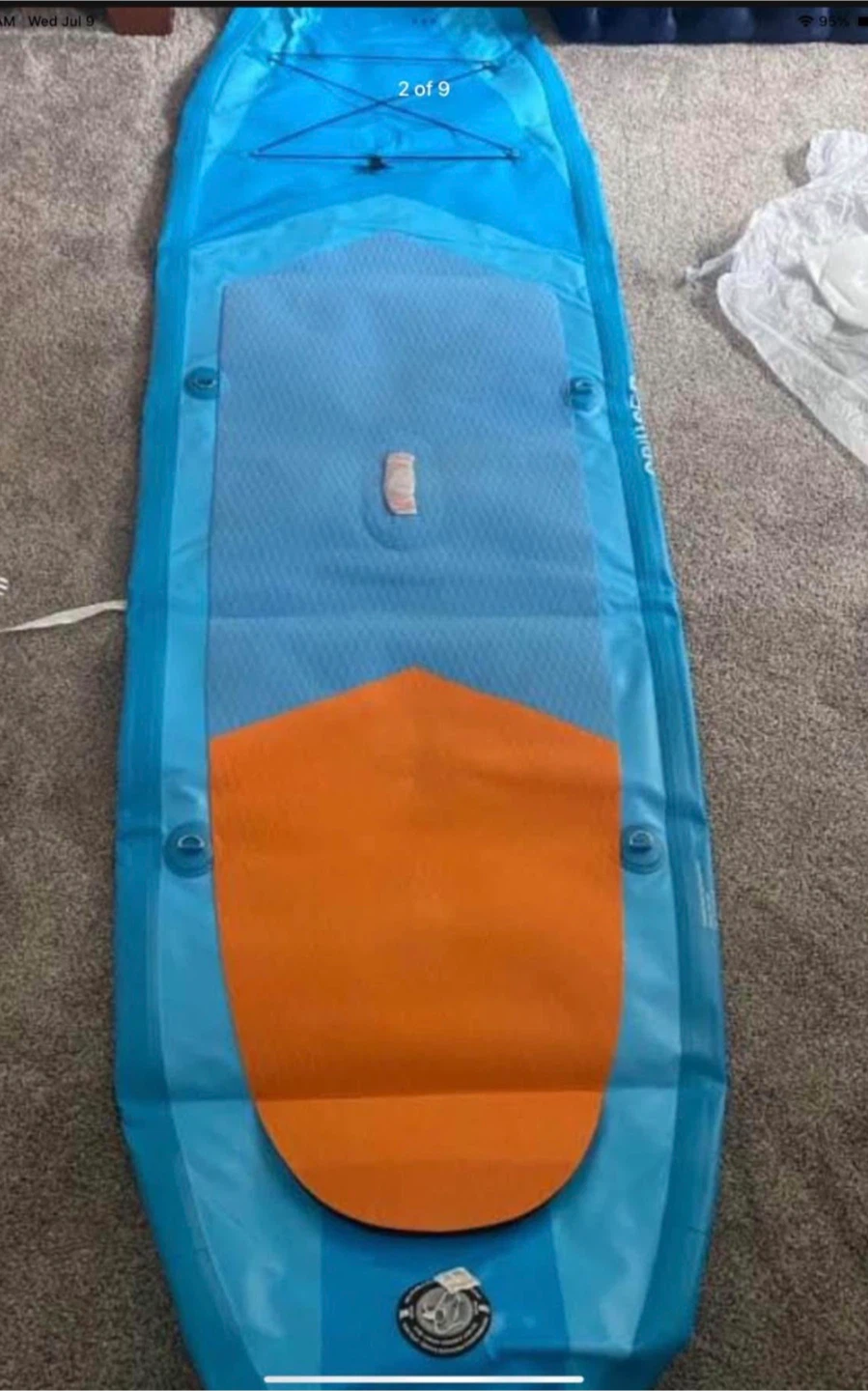 valwix 11’ inflatable paddle board new in box