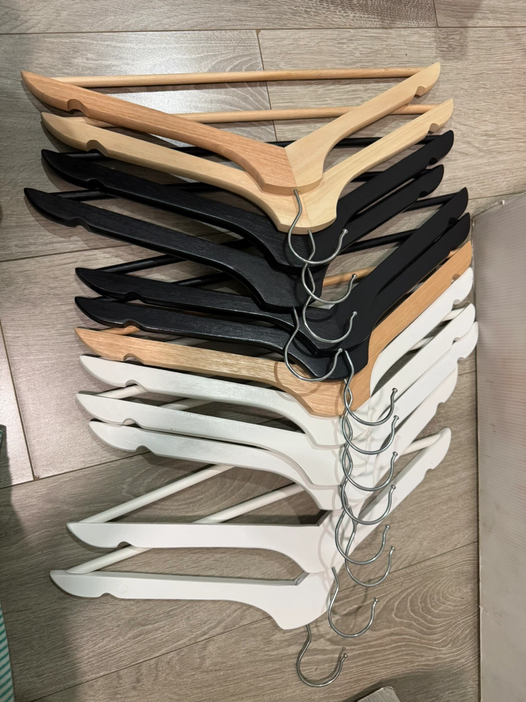 Wooden and Plastic Clothes Hangers