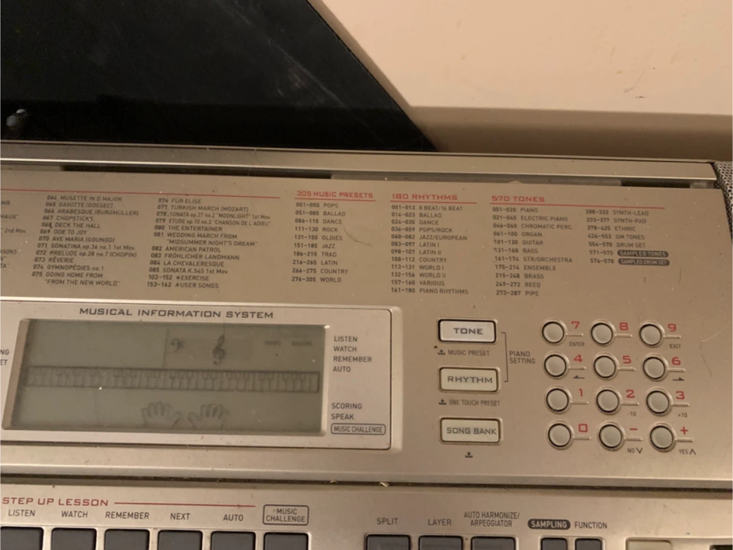Casio LK-270 portable keyboard - photo 5