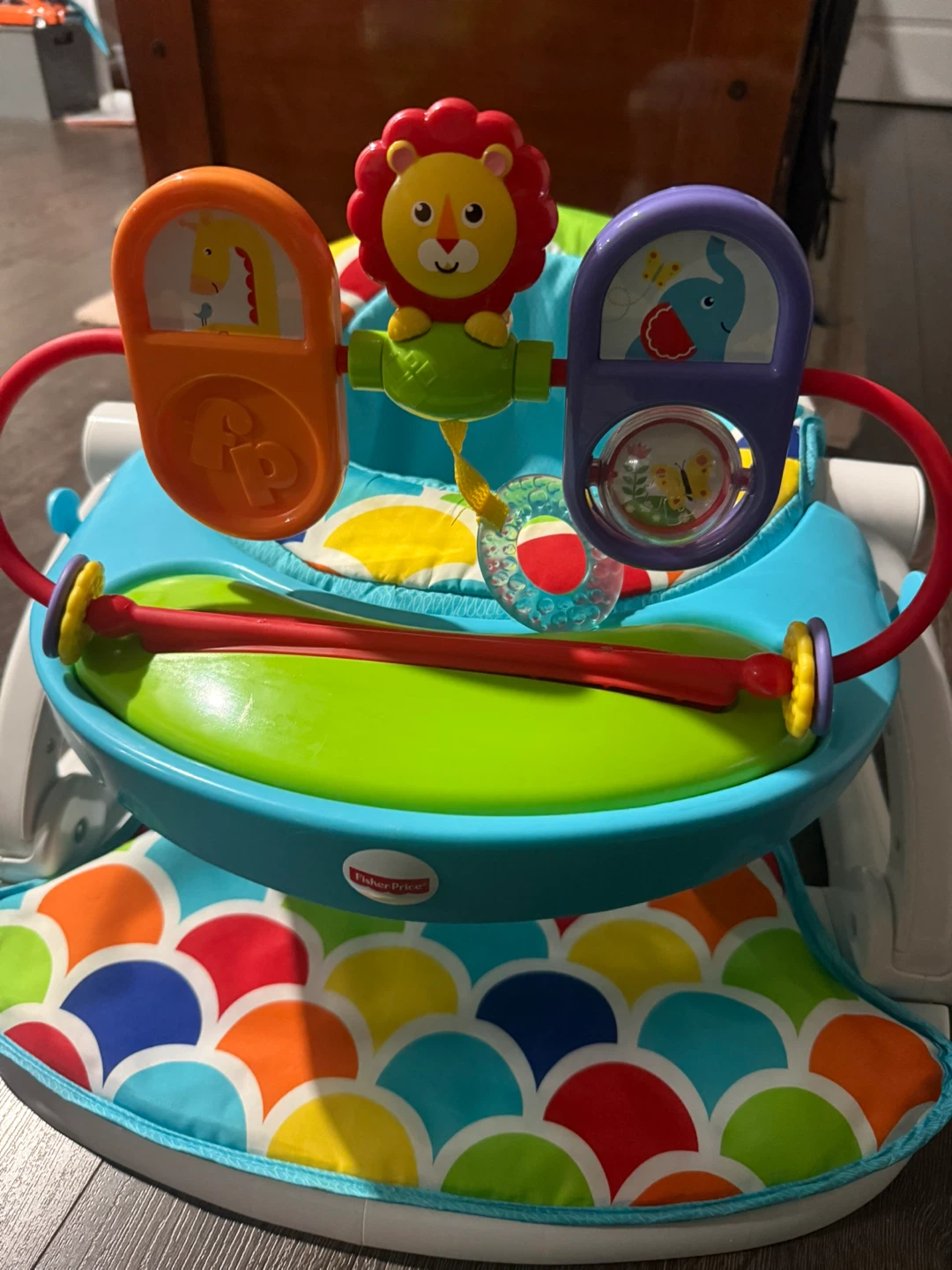 Fisher-Price Sit Me Up Floor Seat with Toy Tray