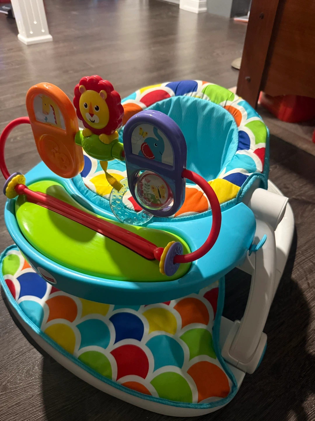 Fisher-Price Sit Me Up Floor Seat with Toy Tray - photo 2