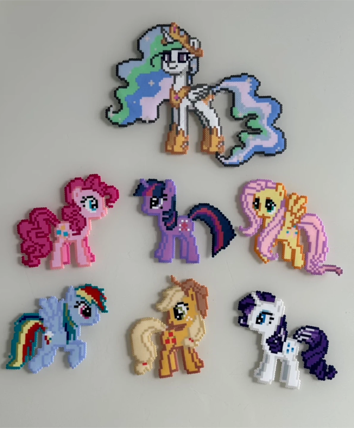 My Little Pony Perler Bead Figures PRICE DEPENDS ON SIZE