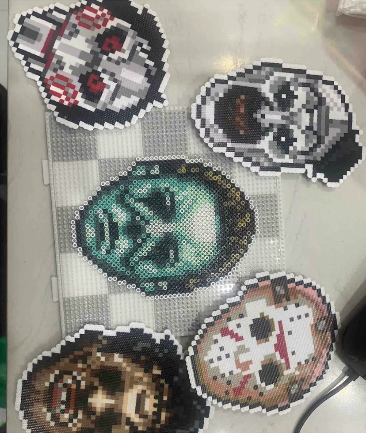Perler Bead Art - Horror Characters PRICE DEPENDS ON SIZE