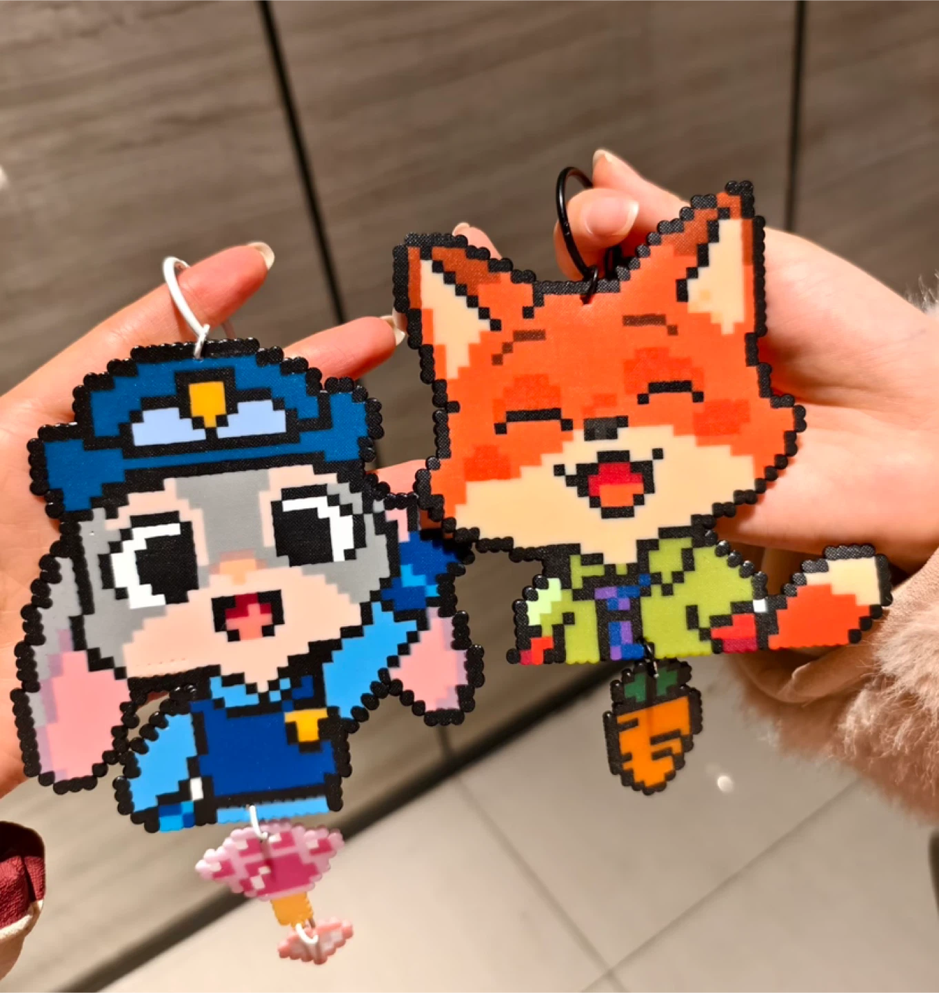 Pixel Art Keychains & Craft Supplies PRICE DEPENDS ON SIZE