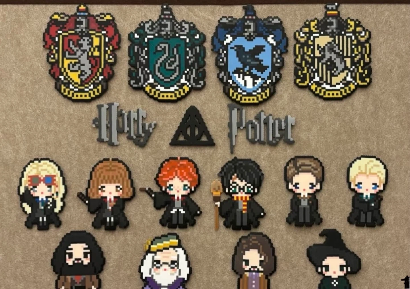 Harry Potter Perler Bead PRICE DEPENDS ON SIZE