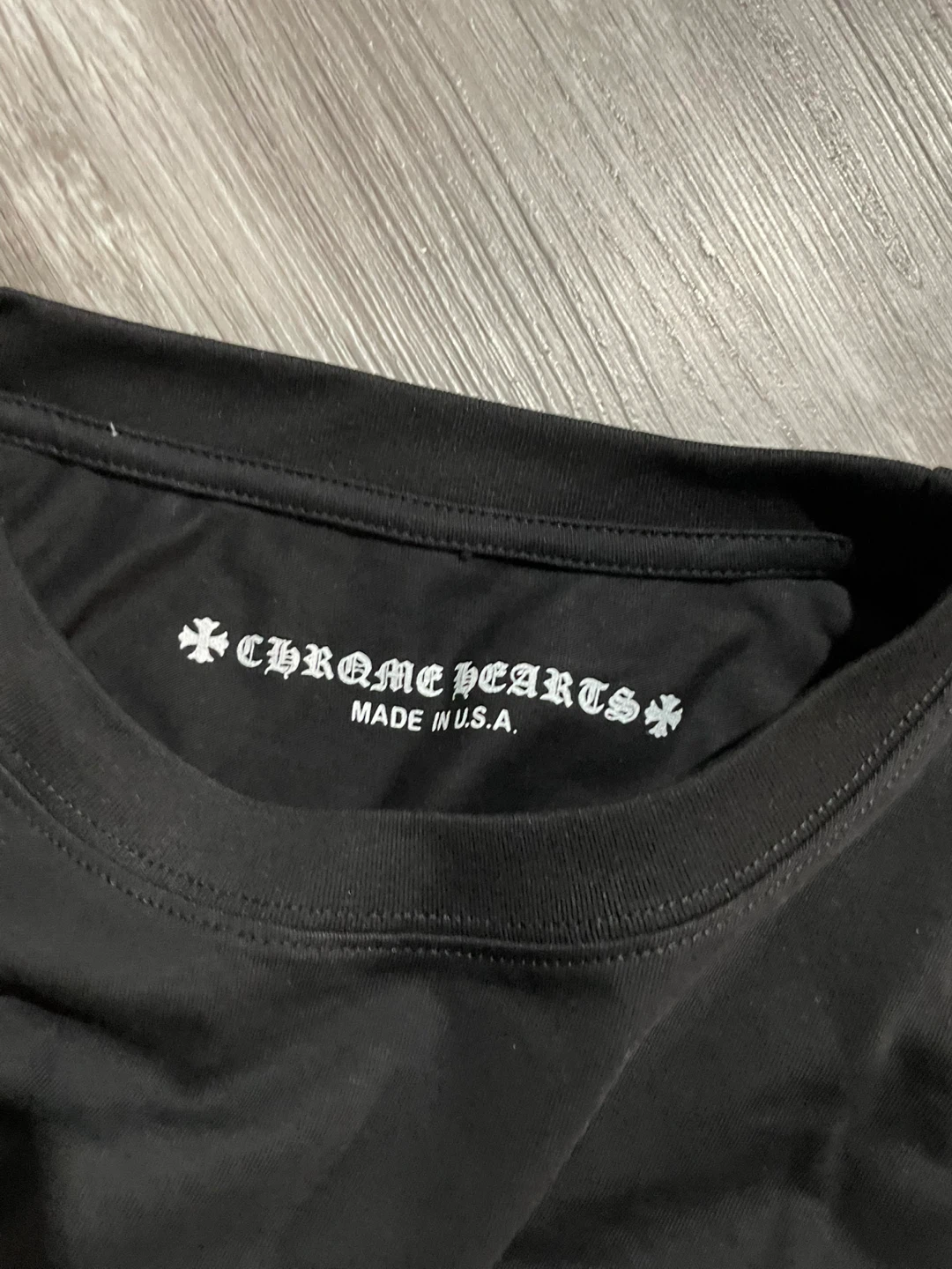Chrome Hearts Black Long Sleeve T-Shirt - photo 3