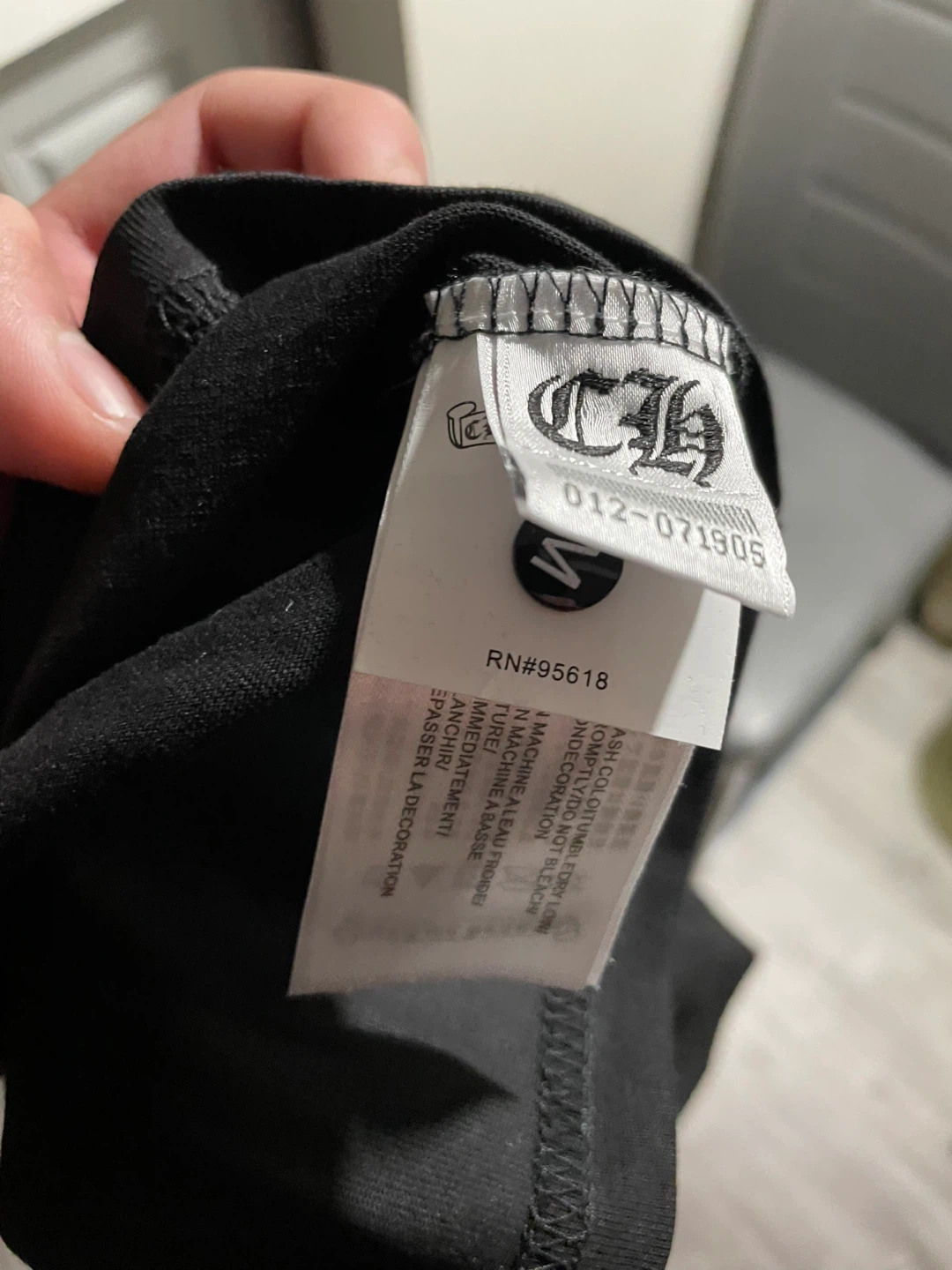 Chrome Hearts Black Long Sleeve T-Shirt - photo 4