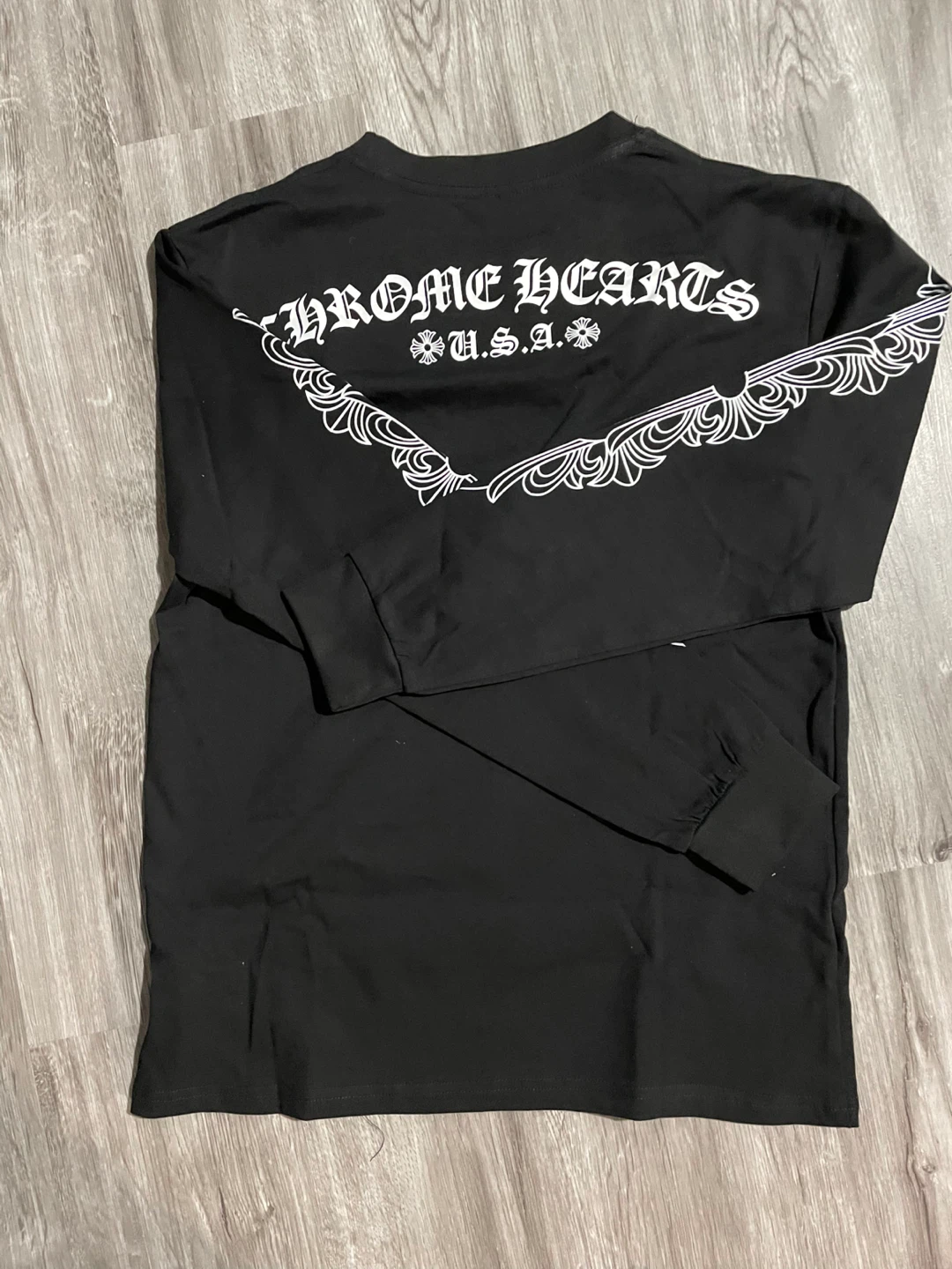 Chrome Hearts Black Long Sleeve T-Shirt - photo 2