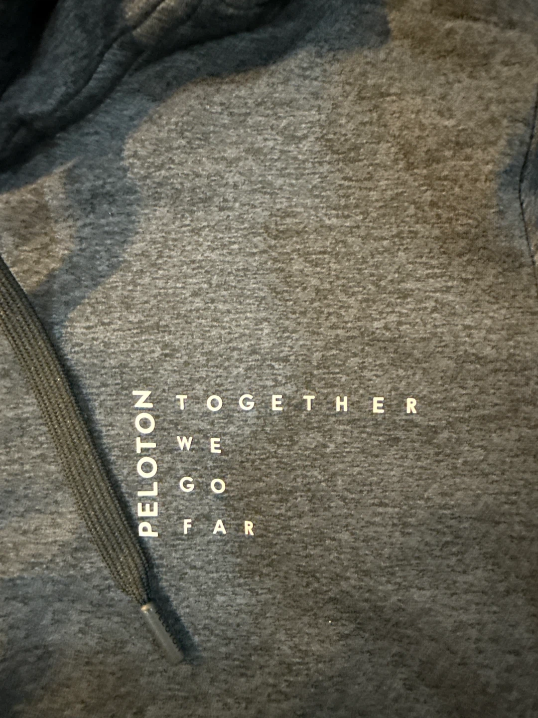 Peloton Women's Grey Zip-Up Hoodie Size S - photo 2