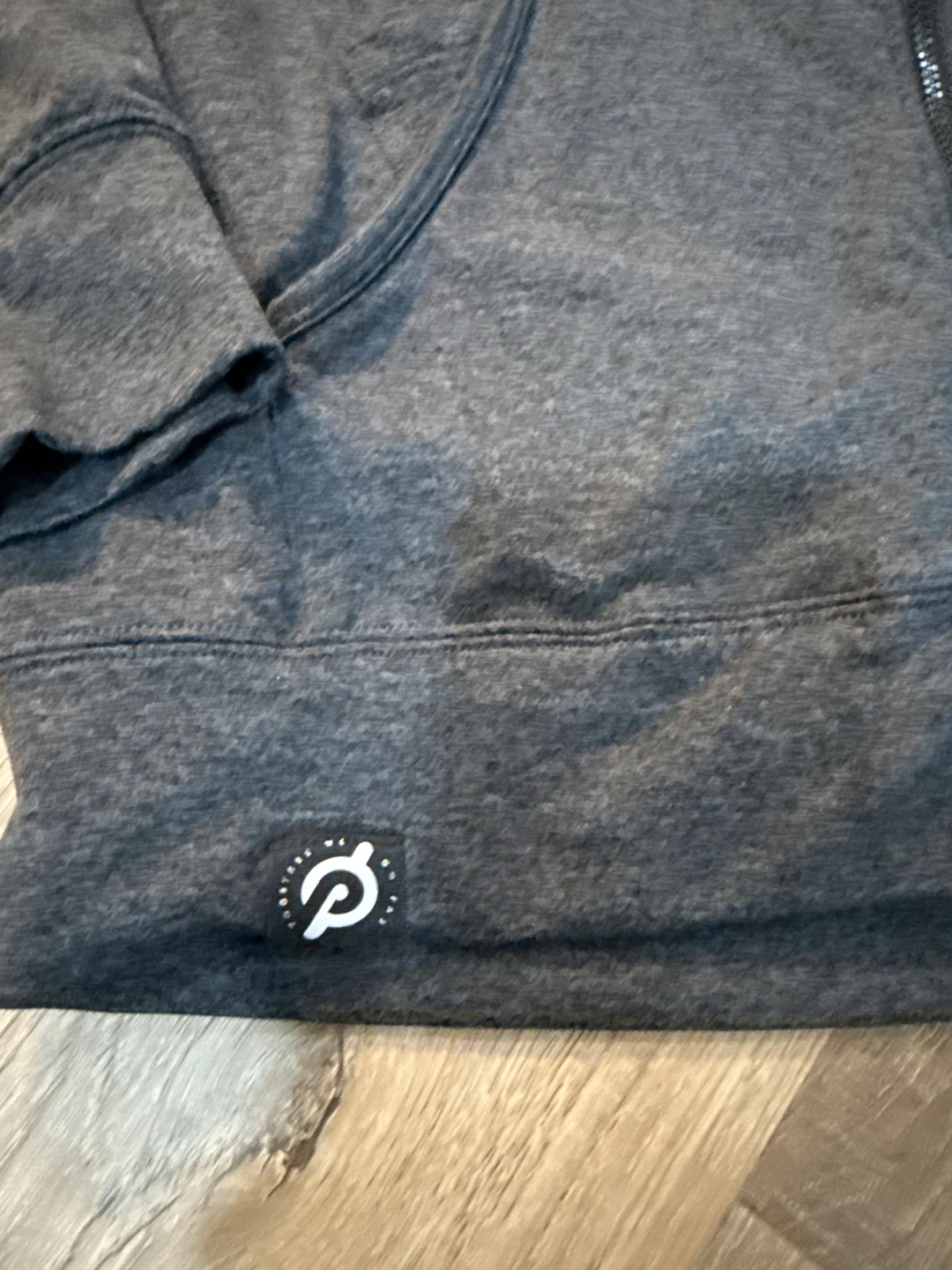 Peloton Women's Grey Zip-Up Hoodie Size S - photo 4