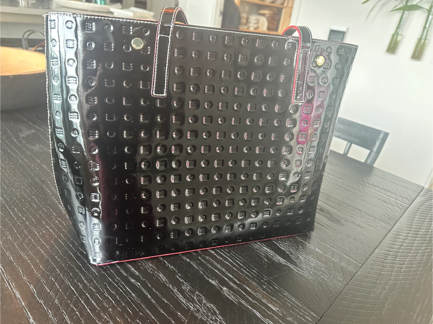 Italian Black Tote Bag