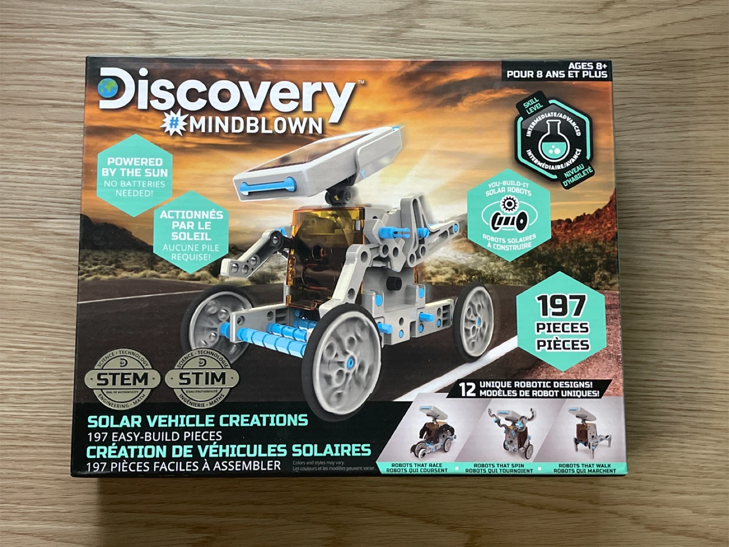 Discovery #Mindblown Solar Vehicle Creations Building Kit