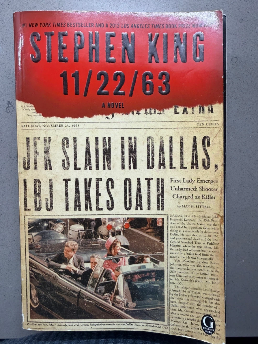 Stephen King 11/22/63 A Novel