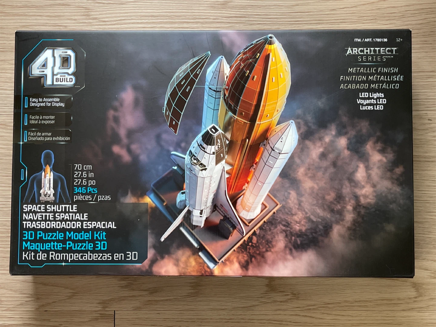 4D Build Architect Series Space Shuttle 3D Puzzle Model Kit