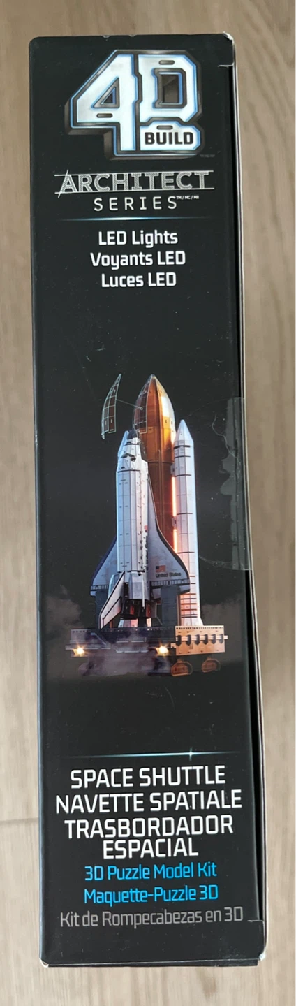 4D Build Architect Series Space Shuttle 3D Puzzle Model Kit - photo 4