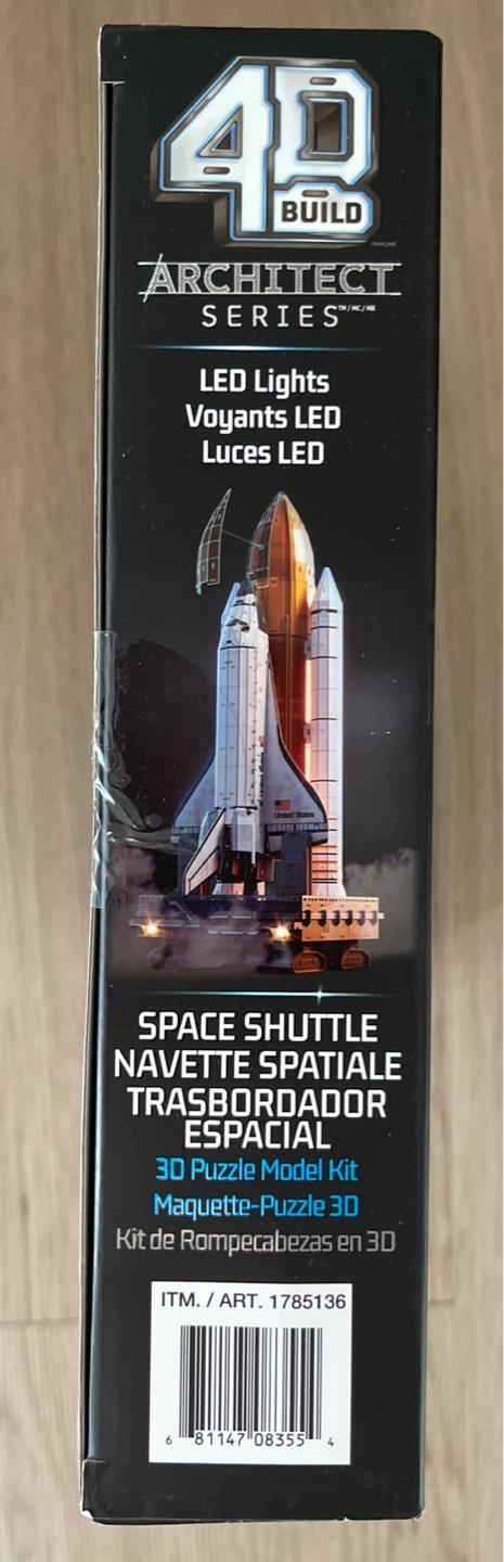 4D Build Architect Series Space Shuttle 3D Puzzle Model Kit - photo 5