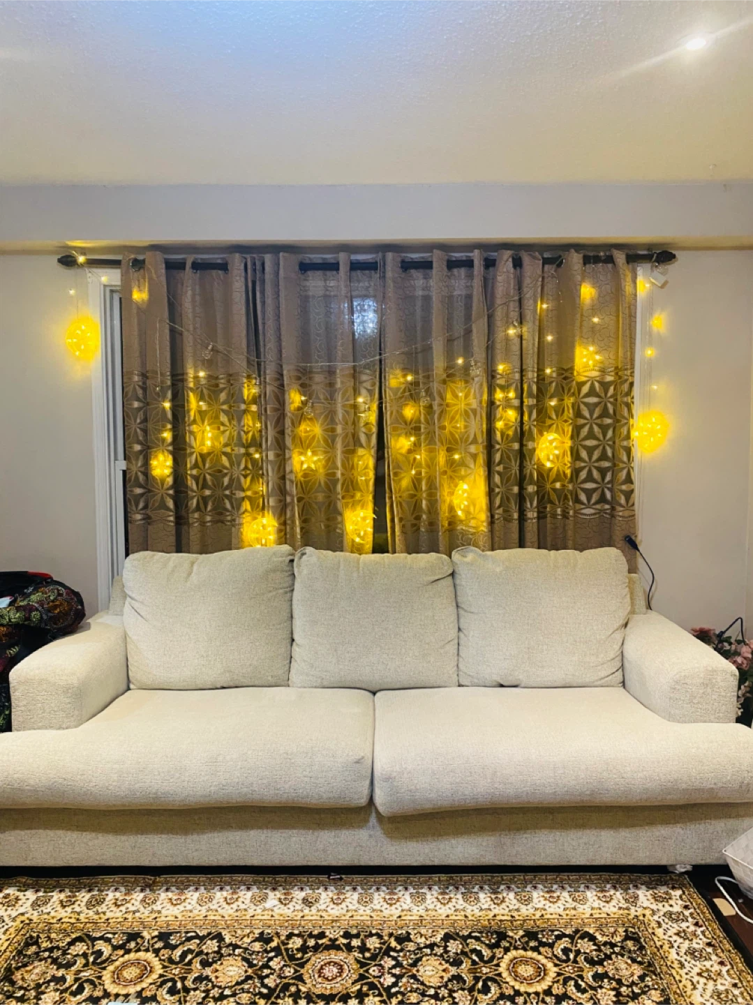Cream Sofa