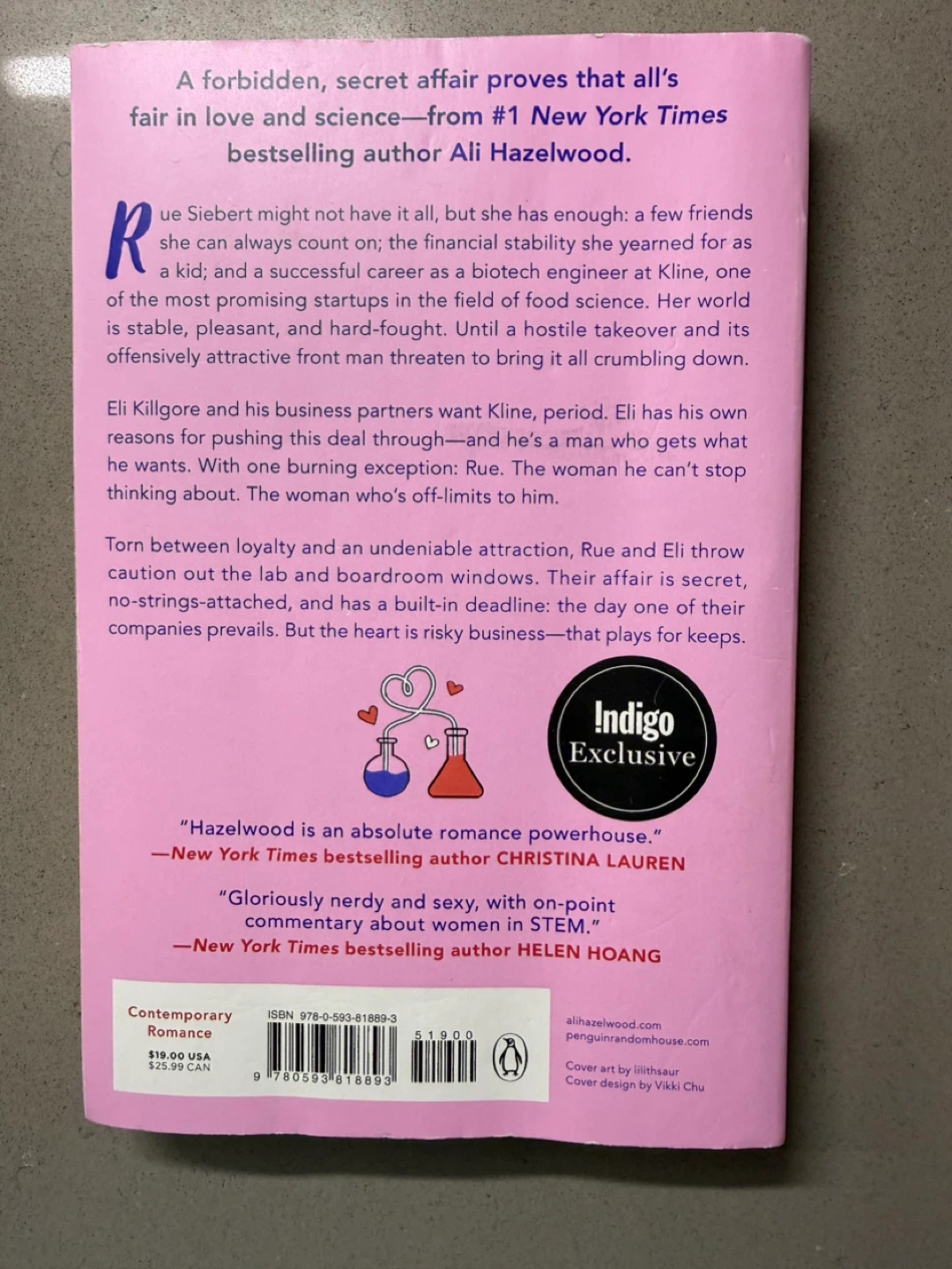 Not in Love A Novel by Ali Hazelwood - photo 2