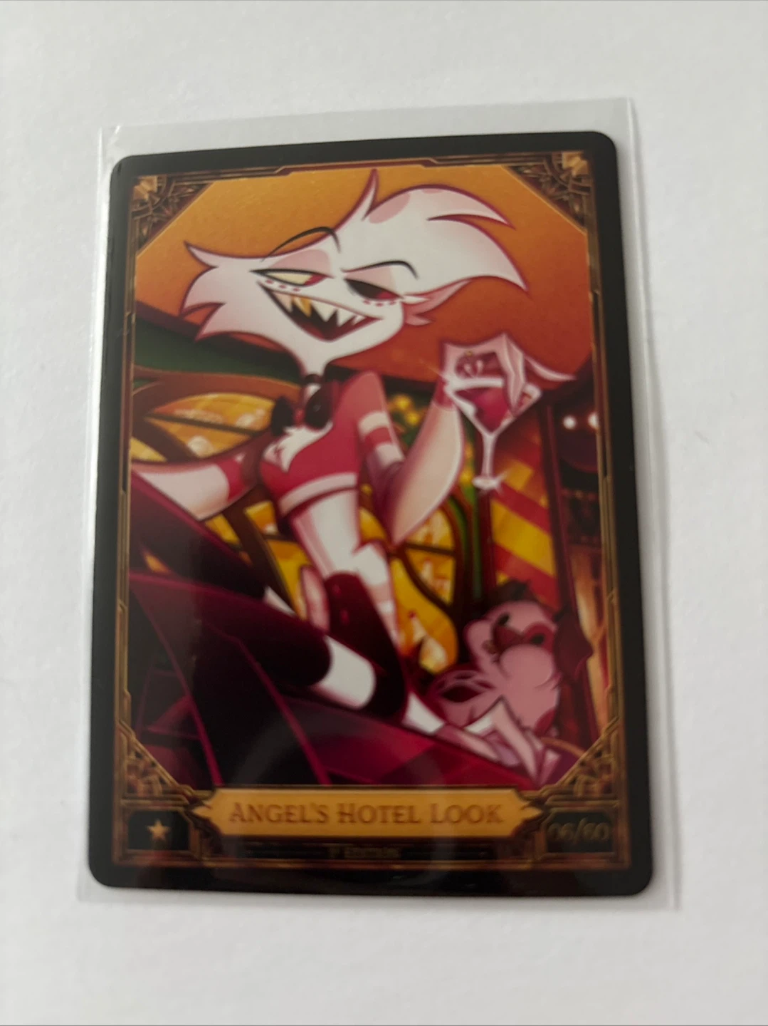 Hazbin Hotel Trading Card - Angel's Hotel Look