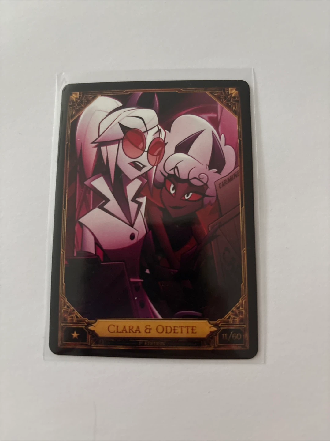 Hazbin Hotel Trading Card - Clara & Odette