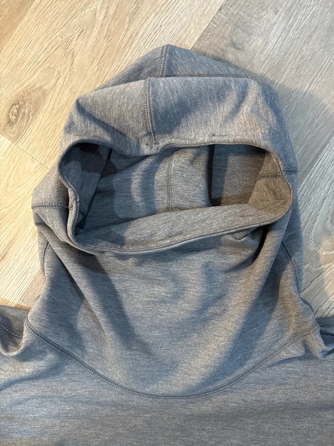 Grey Ombre Hooded Pullover - photo 3