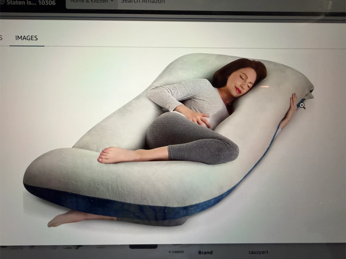 U-Shaped Pregnancy Pillow - photo 4