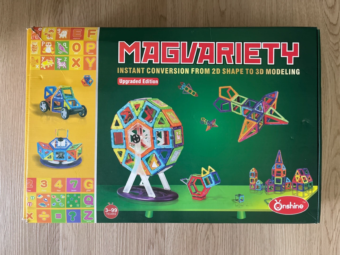 Magvariety Upgraded Edition Magnetic Building Blocks