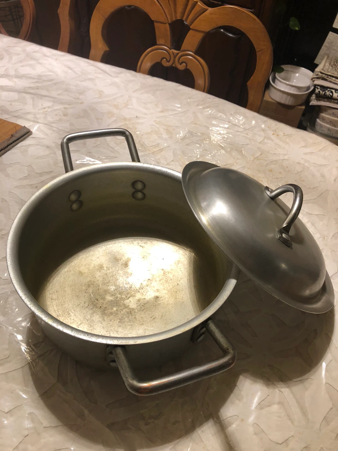 Stainless Steel Pot with Lid - photo 2