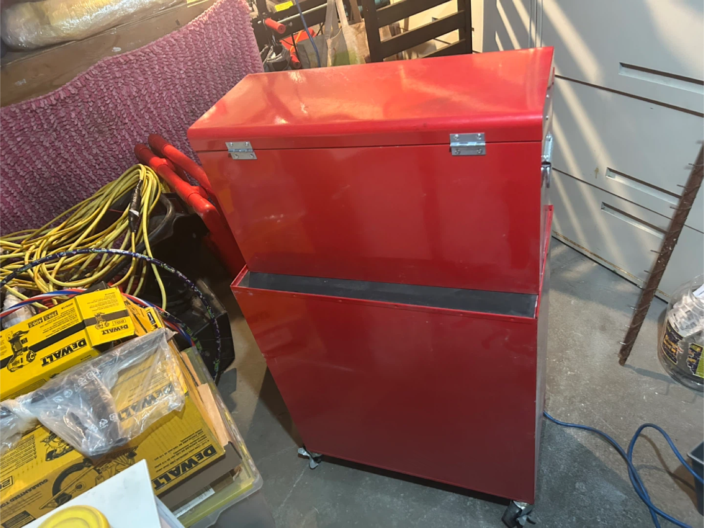 Red Rolling Tool Chest Cabinet - photo 3