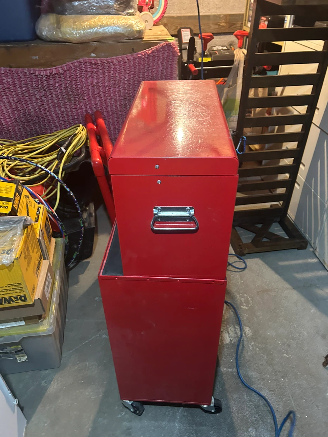 Red Rolling Tool Chest Cabinet - photo 2
