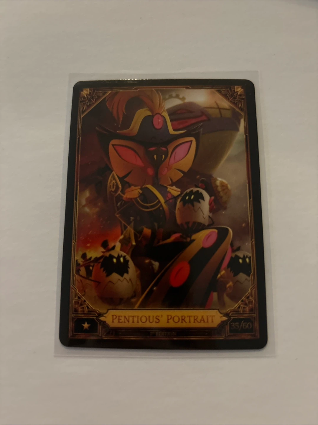 Hazbin Hotel Trading Card: Pentious' Portrait (35/60)
