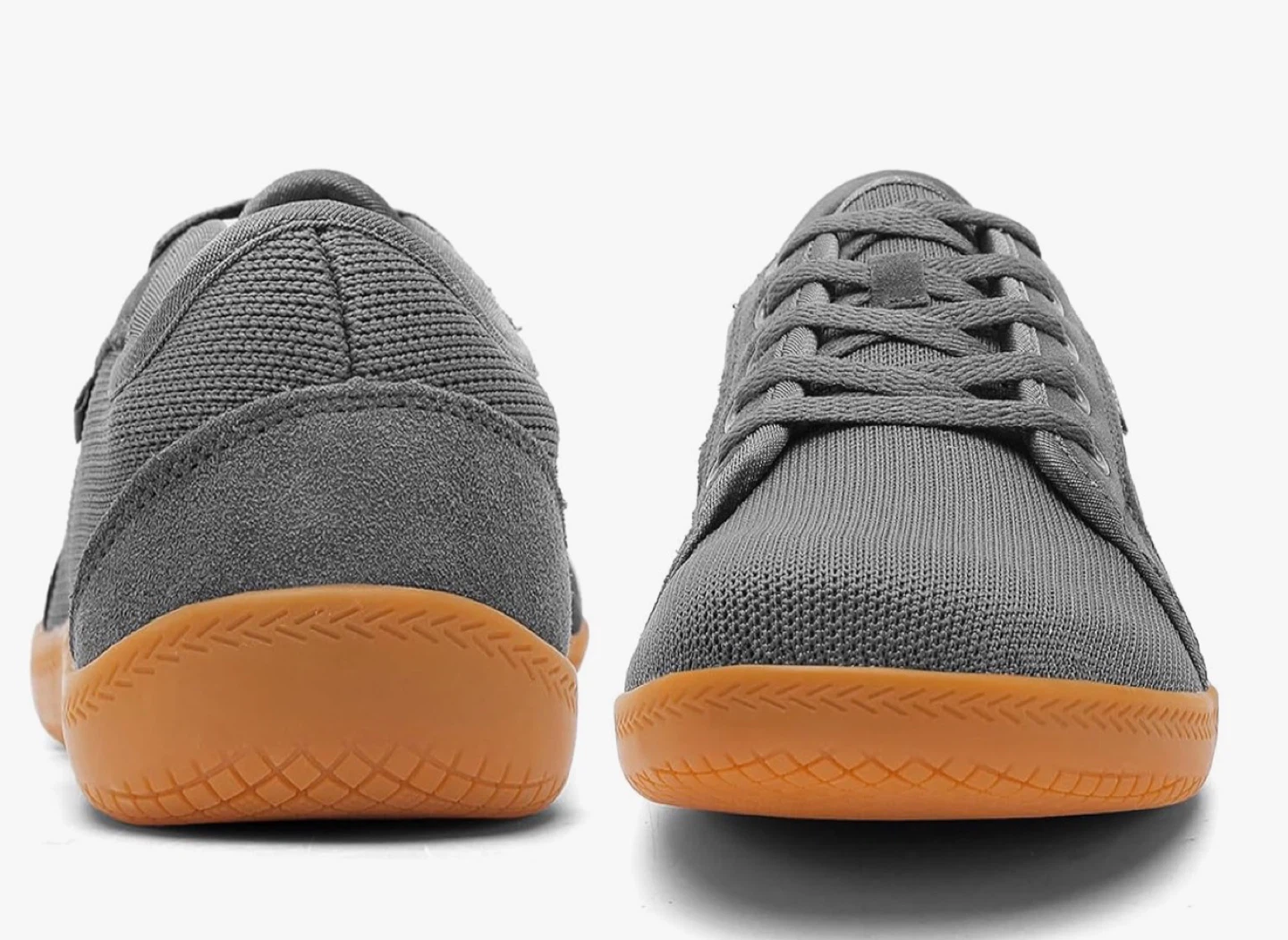 Vinvyn Grey Wide Toe Box Barefoot Shoes Size 37 - photo 5