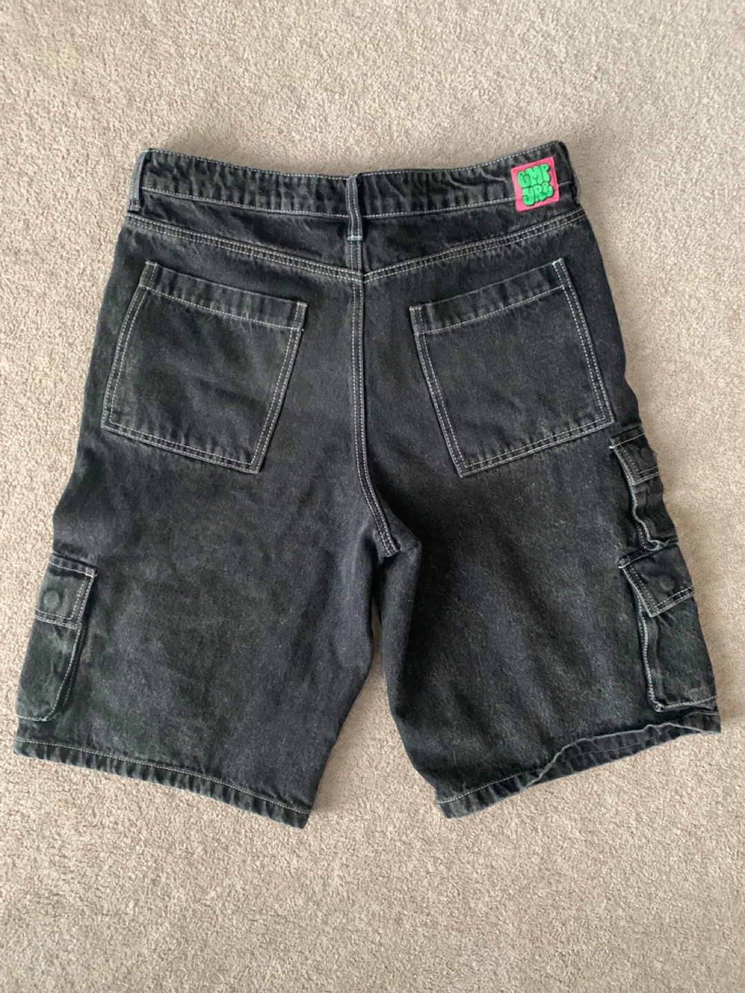Empyre Cargo Shorts - Black Size Large - photo 4