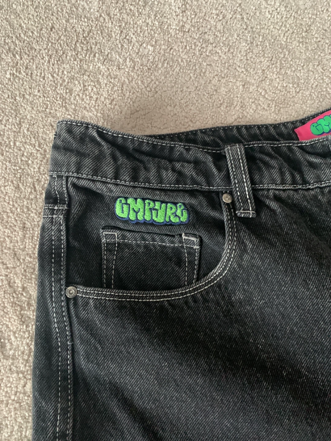 Empyre Cargo Shorts - Black Size Large - photo 2