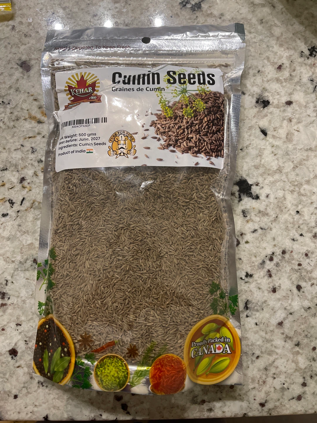 Kehar Cumin Seeds 500g