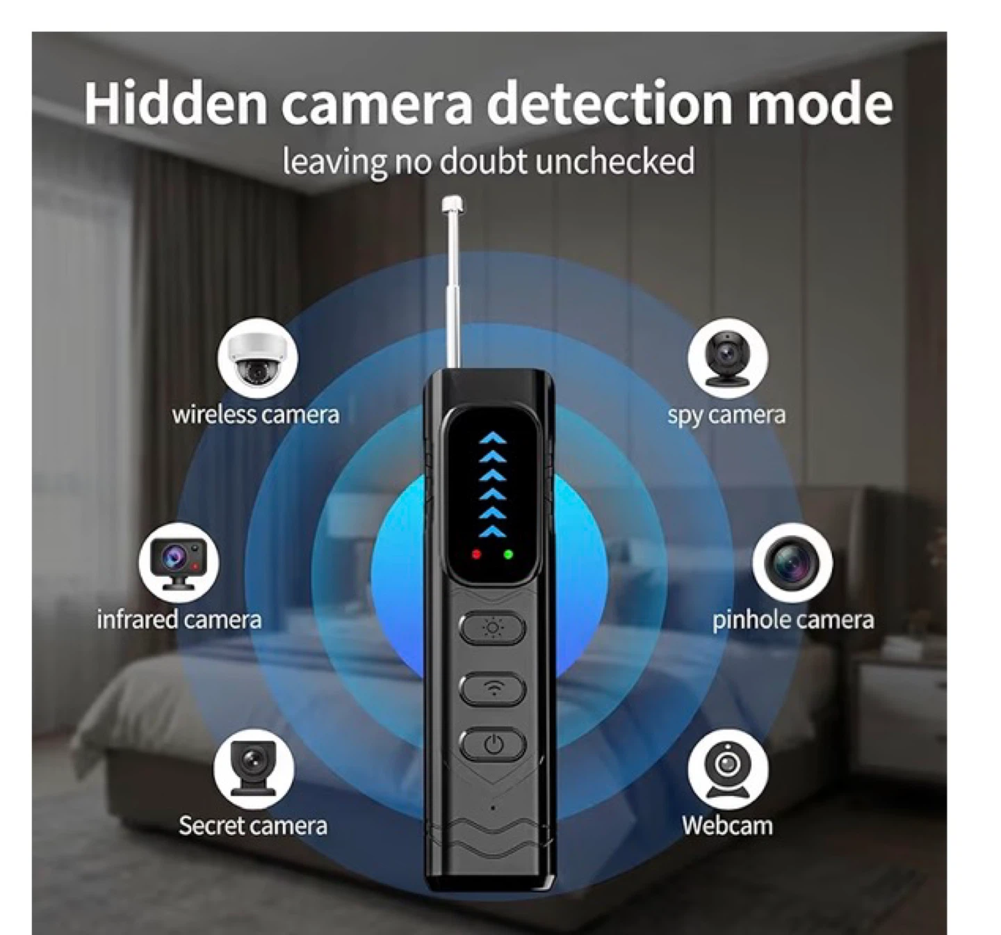X13 Wireless Signal & Hidden Camera Detector - photo 4