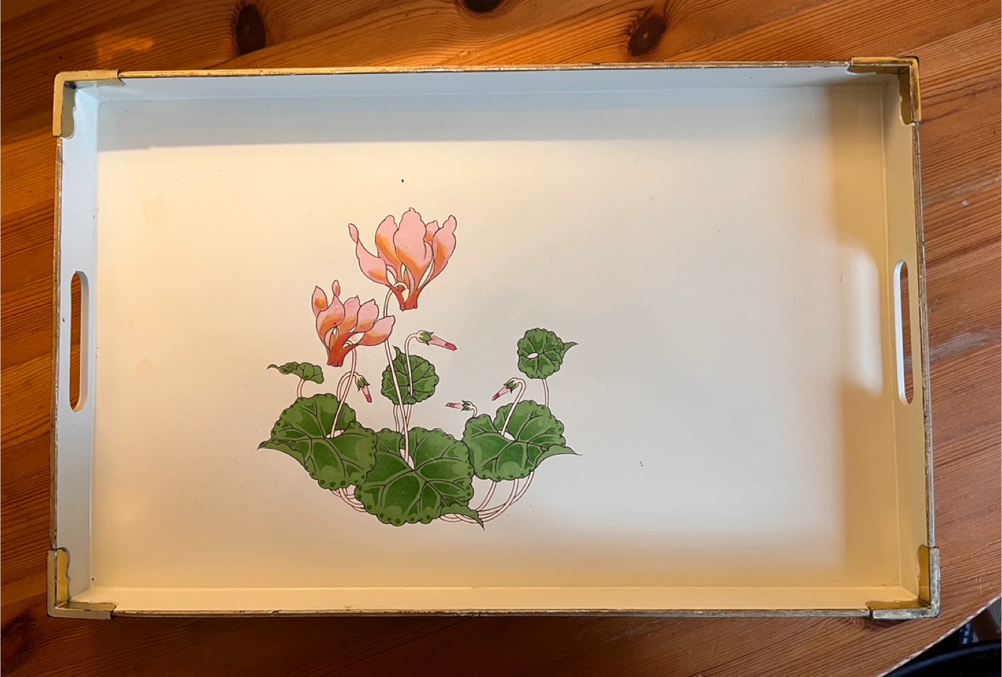 Japanese Otagiri Laquered Tray Vintage