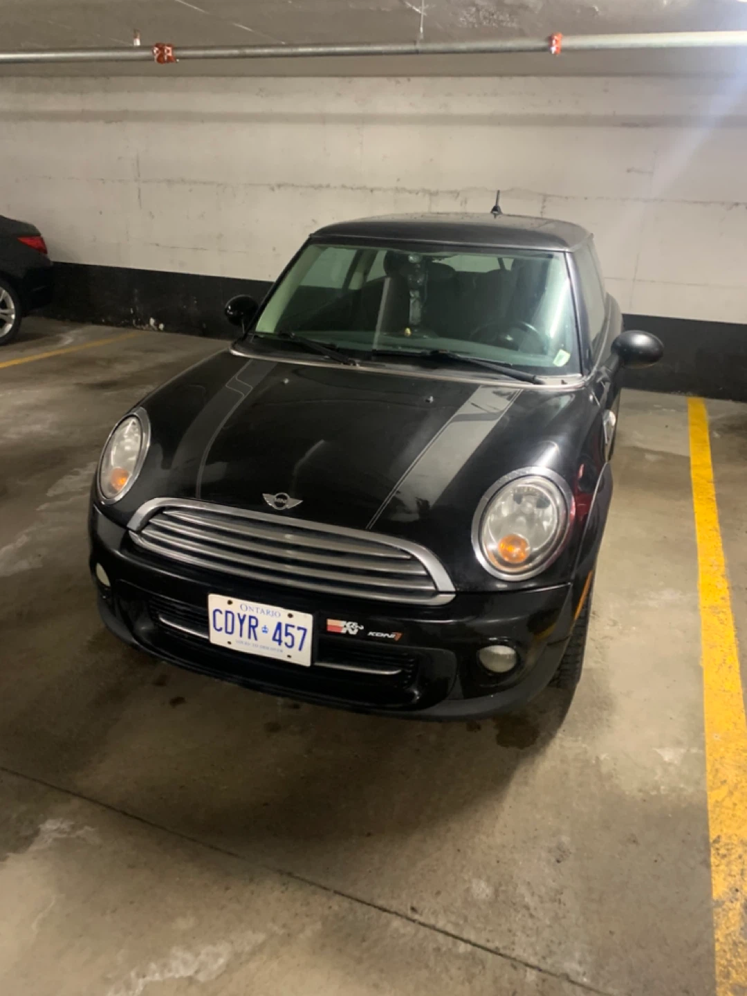 Black Mini Cooper