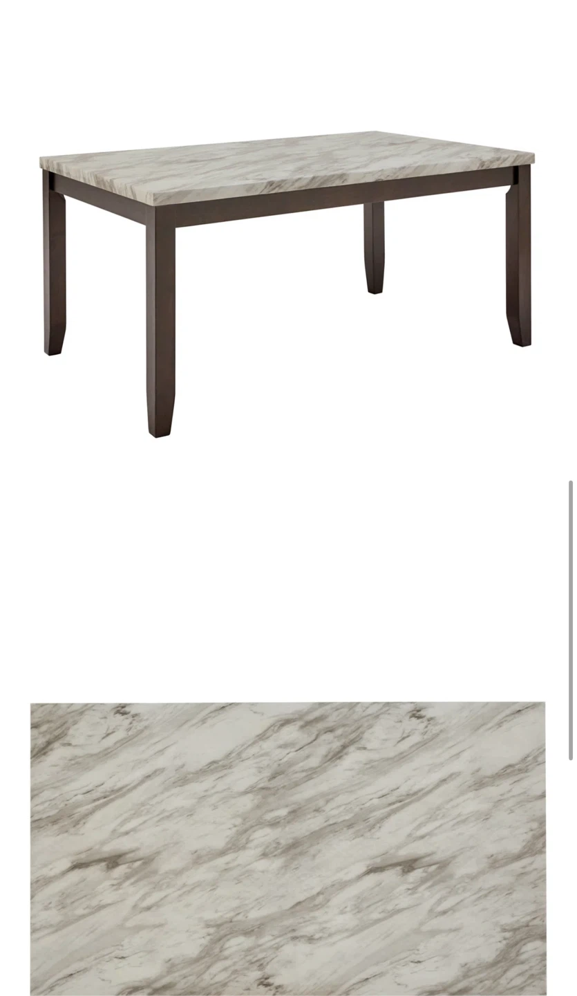 Gorgeous Marble Dining Table - must go by 22nd March - photo 4